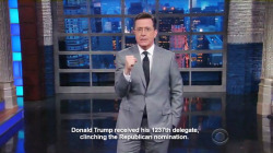 sandandglass:  The Late Show, May 26, 2016 