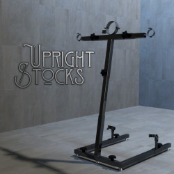 Upright StocksThe product contains 1 high poly model of a bondage