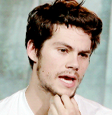 worldstyles:  Dylan O’brien obsessed with his face. 