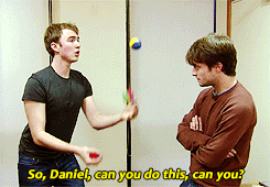  How to keep Daniel Radcliffe grounded. (x) 