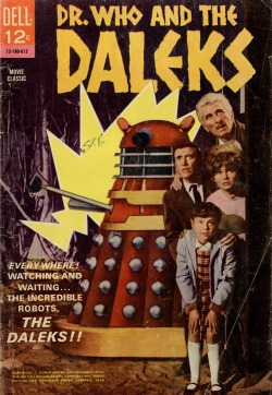 comicbookcovers:  Dr Who And The Daleks (Dell #190), December