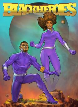 superheroesincolor:    Blackheroes   by Mshindo I. Kuumba  