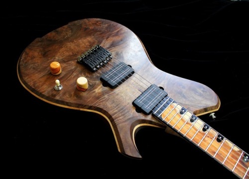 glorifiedguitars: Stone Wolf Guitars Nova Carved Claro Walnut  [Price: £2,000/Ū,625]  Glorified Guitars Links: InstagramYouTube  