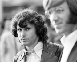 soundsof71:Jim Morrison and Ray Manzarek, Frankfurt 1968, by
