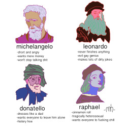 empirestatemindset: alfredsmom:  tag yourself i’m donatello