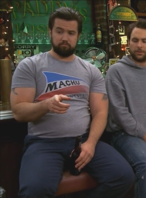 slimmer-than-youu:  noskinnyguysallowed:  So I’m just now getting to season 7 of this show and fat mac is so sexy 