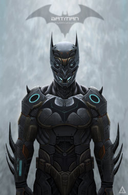 pixalry:  Batman: Batsuit Redesign - Created by Rodrigo Sanchez