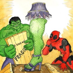 #achristmasstory #hulk #deadpool #marvel #marvelcomics