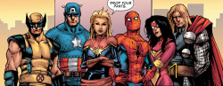 why-i-love-comics:  Avengers Assemble #11  written by Kelly Sue