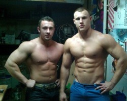 theruskies:  Cocky strong Russian guys I Get A Kick Out Of Russian