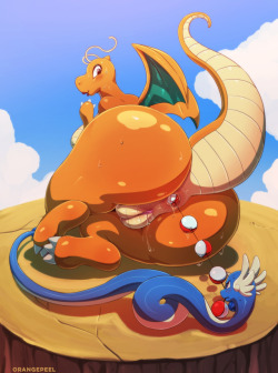 orange-peelart:Commission ~ some pokemonz