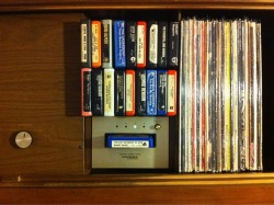 anywherebutinside:  Finished Installing 8-track player and created