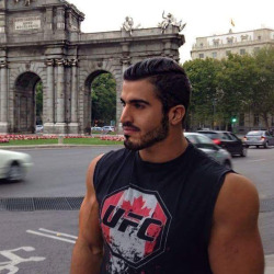 stratisxx:  Lebanese hottie Anthony Moufarej with and without