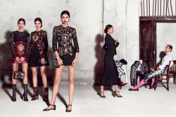 insidefashionista:  Dolce & Gabbana’s Spring Campaign Has