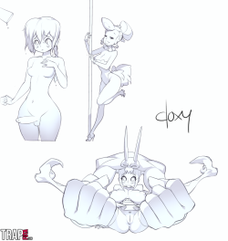 https://www.patreon.com/doxydooWednesday Raffle sketches for