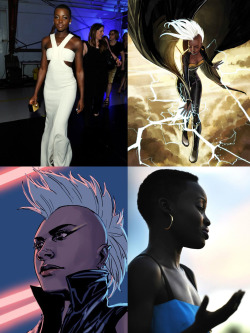 matches-malone:  Dream cast: Lupita Nyong’o as Ororo Munroe