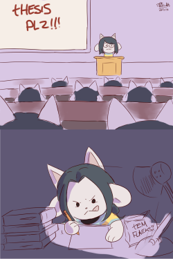 bloodinner:  Temmie has a degree in tem (A quick comic I did