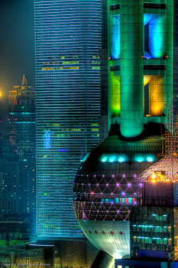 2087:  Shanghai Up Close - Oriental Pearl Tower 