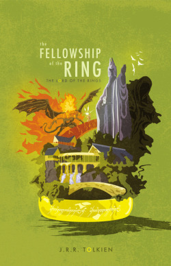 thepostermovement:  The Lord of the Rings Trilogy by Phil Giarrusso