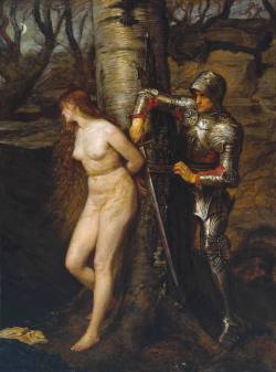 marysillustrationarchive:  The Knight Errant John Everett Millais