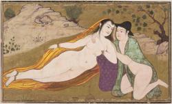 pmikos:  Lovers’ Dalliance From the page: Safavid Period Date: