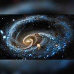 UGC 1810: Wildly Interacting Galaxy from Hubble #nasa #apod #esa