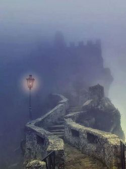 bluepueblo:  Dark Castle, San Marino, Italy photo via colleen