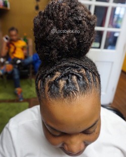 black-exchange:  Locs by Lo  www.styleseat.com/locsbylo // IG: