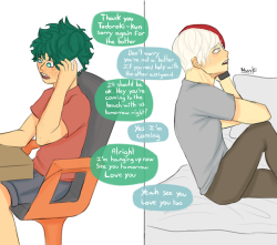 nunkisketches:  Tododeku week - day 5: confessionWhen you accidentally