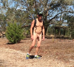 Bushwalking bare