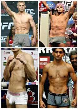 gottabefamous:  MMA fighters at weigh-in