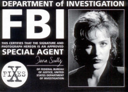   “X marks the spots where two fictional FBI agents will uncover