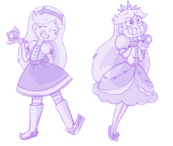 kira-97:  Star Butterfly is my new excuse to draw cute dresses~*