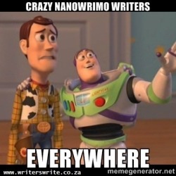 amandaonwriting:    Read more about NaNoWrimo here and use our