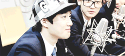 kyuunqsoo:  omg suho why are you so precious (╯°□°）╯︵