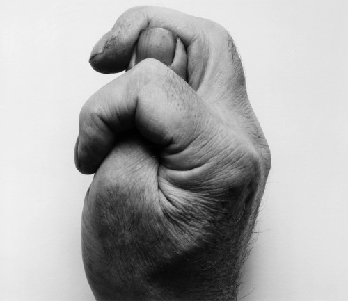 joeinct:  Self-Portrait (Clenched Thumb Sideways), Photo by John