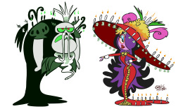 gabs-sam:  The book of life AU Wander over yonder