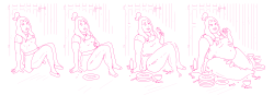 tasty-butterpear:  A sequence drawn for my lovely girlfriend