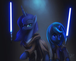 kemono-corner:  A couple  StarWars x MLP commissions I did for