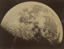 humanoidhistory:  The Moon, circa 1864, photographed by George