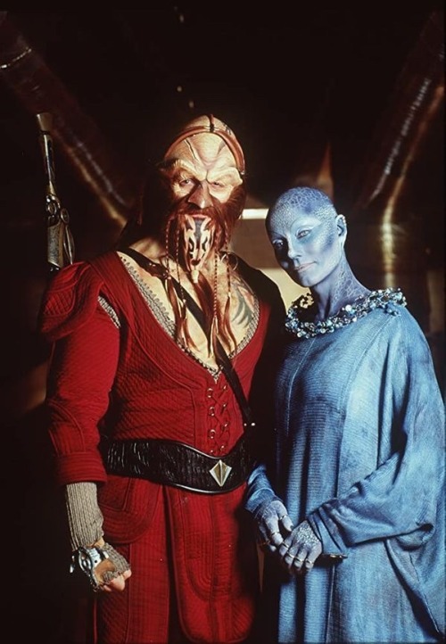 scifiandfantasyuniverse:  D'Argo & Zhaan “Farscape”