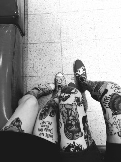 black-and-white-tattoo-social:  // UNBEING DEAD ISN’T BEING