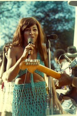 theswinginsixties:  Tina Turner on stage at the Lake Amador Gold