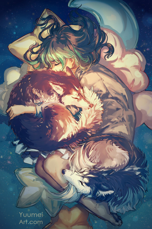 yuumei-art:     I woke up a few days ago to Nova cuddling my