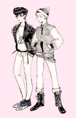 paksoflife:  idk how they would dress casually so i just put