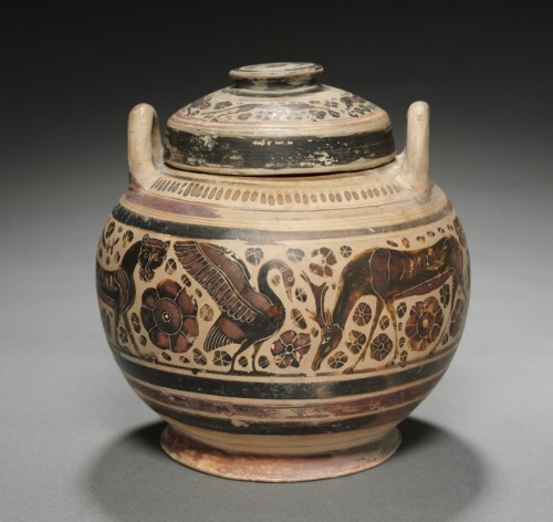 cma-greek-roman-art: Corinthian Vase, 600s BC, Cleveland Museum