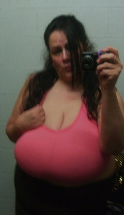conan77fa:  rbop36:  gggman69:  46ll:   canâ€™t wear thisin public   my new favorite color,titty pink  You are so gorgeous!  I Love these Big Boobs !!Who is she ?   Nice