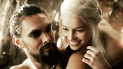 danystormbornty:  Khal and Khaleesi 