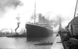 helicoils:  Titanic leaves port in 1912