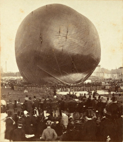 Inflating Nadar’s Le Géant, Amsterdam, 14 september 1865